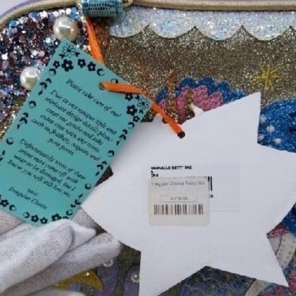 Irregular Choice Barnacle Betty Mermaid Sequin Crossbody NWT  Statement Purse - Picture 7 of 7